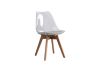 Picture of Test No Order - EFRON Dining Chair with Grey Cushion (Clear)