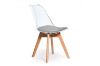 Picture of Test No Order - EFRON Dining Chair with Grey Cushion (Clear)