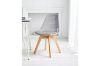 Picture of Test No Order - EFRON Dining Chair with Grey Cushion (Clear)