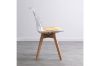 Picture of Test No Order - EFRON Dining Chair with Yellow Cushion (Clear)