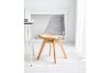 Picture of Test No Order - EFRON Dining Chair with Yellow Cushion (Clear)