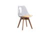 Picture of Test No Order - EFRON Dining Chair with Yellow Cushion (Clear)