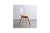 Picture of Test No Order - EFRON Dining Chair with Yellow Cushion (Clear) - Single