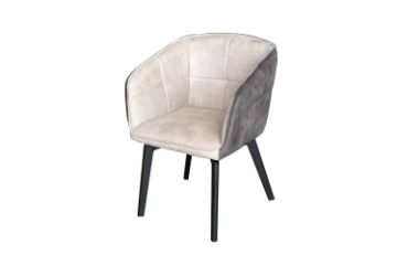 Picture of Test No Order - CRESTA Velvet Arm Chair (Beige)