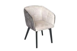 Picture of Test No Order - CRESTA Velvet Arm Chair (Beige) - Single