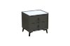 Picture of Test No Order - SHELL DREAM 2-Drawer Bedside Table (Grey)