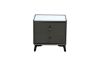 Picture of Test No Order - SHELL DREAM 2-Drawer Bedside Table (Grey)