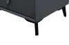 Picture of Test No Order - SHELL DREAM 2-Drawer Bedside Table (Grey)