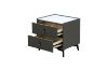 Picture of Test No Order - SHELL DREAM 2-Drawer Bedside Table (Grey)