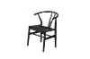 Picture of Test No Order -  WISHBONE Solid Beech Wood Y Replica Chair (Black)