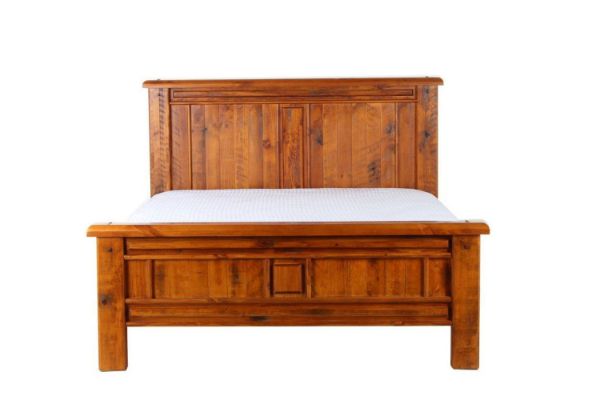 Picture of Test No Order - FOUNDATION Bed Frame in Queen/King Size/Super King Size (Rustic Pine)