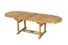 Picture of Test No Order - BALI Outdoor Solid Teak Wood Oval 160/240 Extension Table