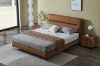 Picture of Test No Order - CUBA Genuine Leather Bed Frame in Queen/King Size (Brown) 