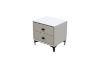 Picture of Test No Order - ALANYA 2-Drawer Bedside Table (Champagne)