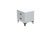 Picture of Test No Order - ALANYA 2-Drawer Bedside Table (White)