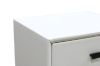 Picture of Test No Order - ALANYA 2-Drawer Bedside Table (White)