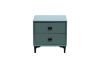 Picture of Test No Order - BRECON 2-Drawer Bedside Table (Blue)