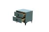 Picture of Test No Order - BRECON 2-Drawer Bedside Table (Blue)