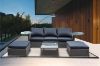 Picture of Test No Order - LEON Outdoor Lounge Wicker Sofa Set With 2 Rotating Glass Table