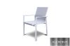 Picture of Test No Order - CARDIFF Outdoor Aluminum Stackable Dining Chair (White and Grey)