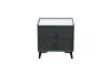 Picture of Test No Order - CUBA 2-Drawer Bedside Table (Dark Grey)