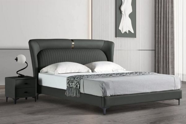 Picture of Test No Order - SHELL DREAM Bed Frame (Grey) - Queen