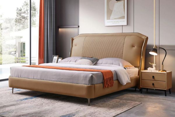 Picture of Test No Order - BRECON Bed Frame (Brown) - Queen