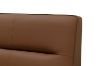 Picture of Test No Order - CUBA Genuine Leather Bed Frame (Brown)  - Queen