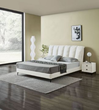 Picture of Test No Order - ALANYA Bed Frame (White) - Queen