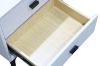 Picture of Test No Order - HOVER 2-Drawer Bedside Table (White)