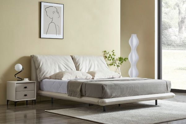 Picture of Test No Order - HOVER Float Bed Frame (White) - Queen