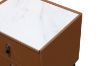 Picture of Test No Order - CUBA 2-Drawer Bedside Table (Brown)