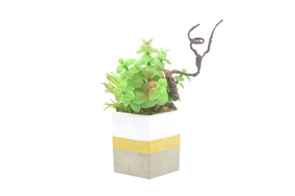 Picture of Test No Order - ARTIFICIAL PLANT 283 with Vase (18cm x 24cm)