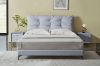 Picture of Test No Order - BROOKSIDE Queen/King Size Bed Frame (Silver Grey)