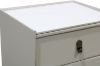 Picture of Test No Order - AUGUSTA 2-Drawer Bedside Table (Light Grey)