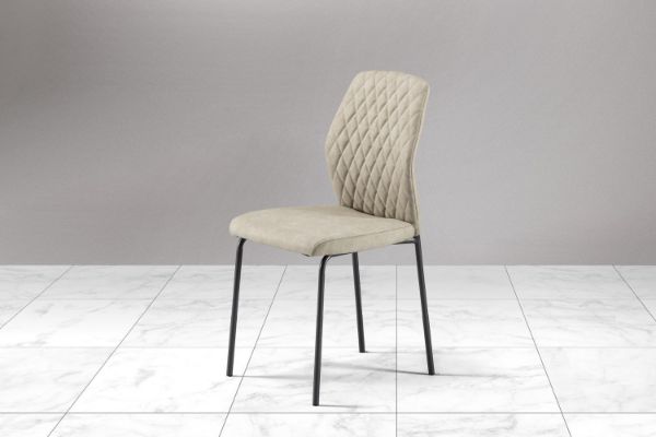 Picture of Test No Order - SHIRLEY PU Leather Dining Chair (Sandstone) - Single