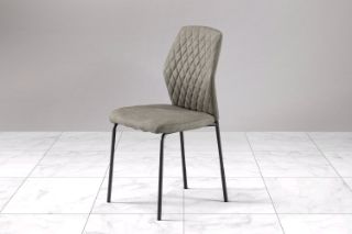 Picture of Test No Order - SHIRLEY PU Leather Dining Chair (Sandstone) - Single