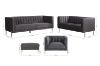 Picture of Test No Order - FALCON 3/2/1 Seater Velvet Sofa Range (Grey)