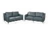 Picture of Test No Order - CATANIA 3/2 Seater 100% Genuine Leather Sofa Range (Blue)