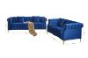 Picture of Test No Order - BONA 3/2/1 Seater Velvet Sofa Range (Blue)