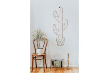 Picture of Test No Order - CACTUS Metal Wall Art (28cm x 74cm)