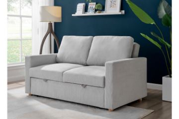 Picture of Test No Order - BRECON 3 Seater Sofabed (Light Grey)