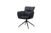 Picture of Test No Order - GLEAM 360° Swivel Fabric Arm Chair (Black)