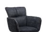 Picture of Test No Order - GLEAM 360° Swivel Fabric Arm Chair (Black)