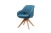 Picture of Test No Order - VENETIAN 360° Swivel Fabric Arm Chair (Blue)