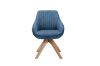 Picture of Test No Order - VENETIAN 360° Swivel Fabric Arm Chair (Blue)