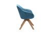 Picture of Test No Order - VENETIAN 360° Swivel Fabric Arm Chair (Blue)