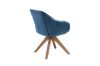 Picture of Test No Order - VENETIAN 360° Swivel Fabric Arm Chair (Blue)