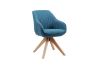 Picture of Test No Order - VENETIAN 360° Swivel Fabric Arm Chair (Blue) - Single	