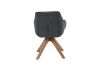 Picture of Test No Order - VENETIAN 360° Swivel Fabric Arm Chair (Grey) - 2 Chairs in 1 Carton